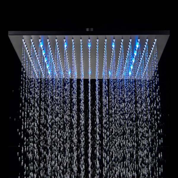 AlenArtWater Rain Adjustable Shower Head 1.8 GPM GPM Wayfair